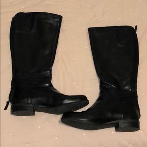 Nine West Black Knee High Boots